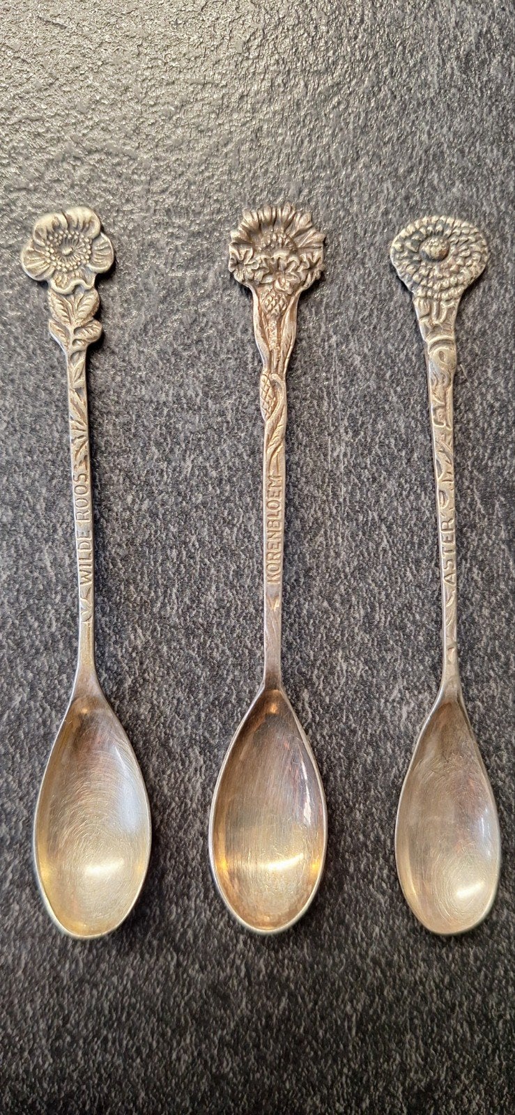 3 Antieke Douwe Egberts verzamellepeltjes, Ophalen of Verzenden