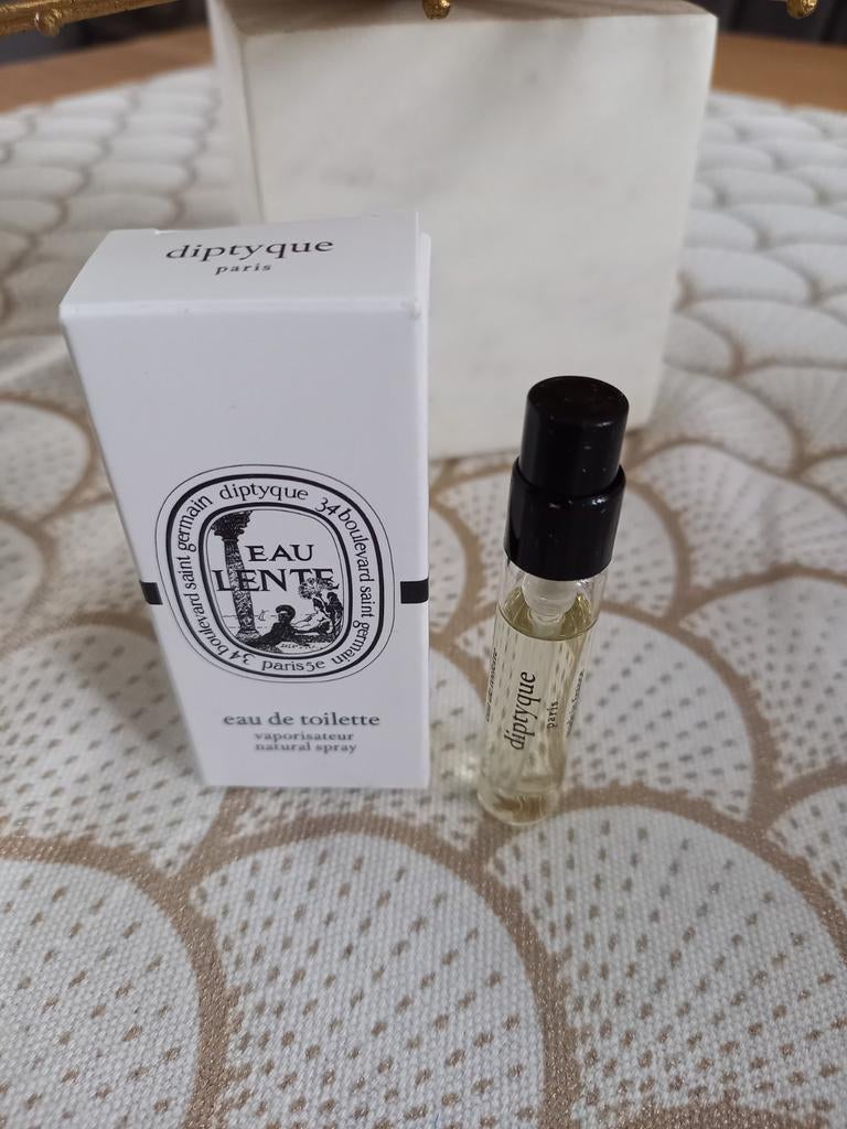 Proefje  Eau Lente Diptyque, Ophalen of Verzenden, Nieuw