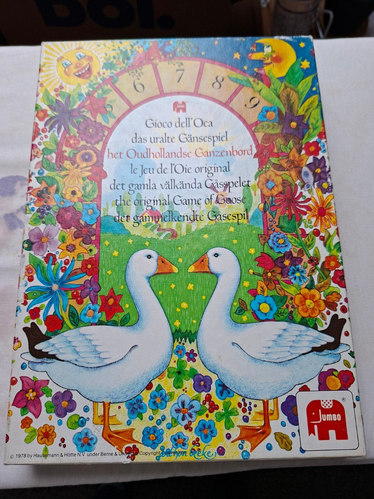 Oud hollands ganzenbord!, Drie of vier spelers, Ophalen, Zo goed als nieuw, Jumbo