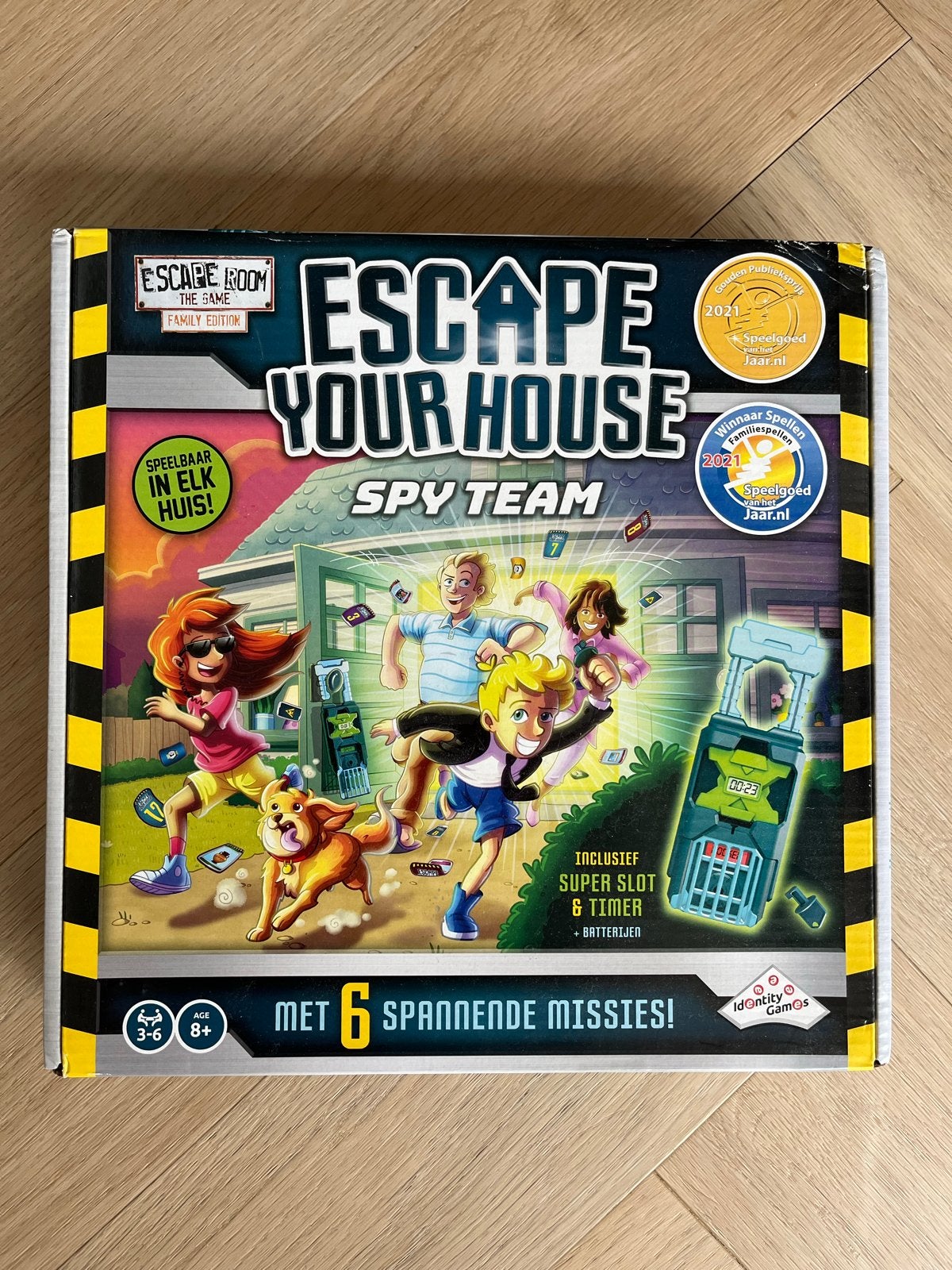 Escape Your House Spy Team - Family Edition, Drie of vier spelers, Ophalen, Zo goed als nieuw