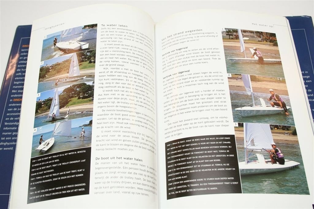 Dinghyzeilen — Uitrusting & Basistechnieken Handboek, Ophalen of Verzenden, Gelezen, Watersport en Hengelsport