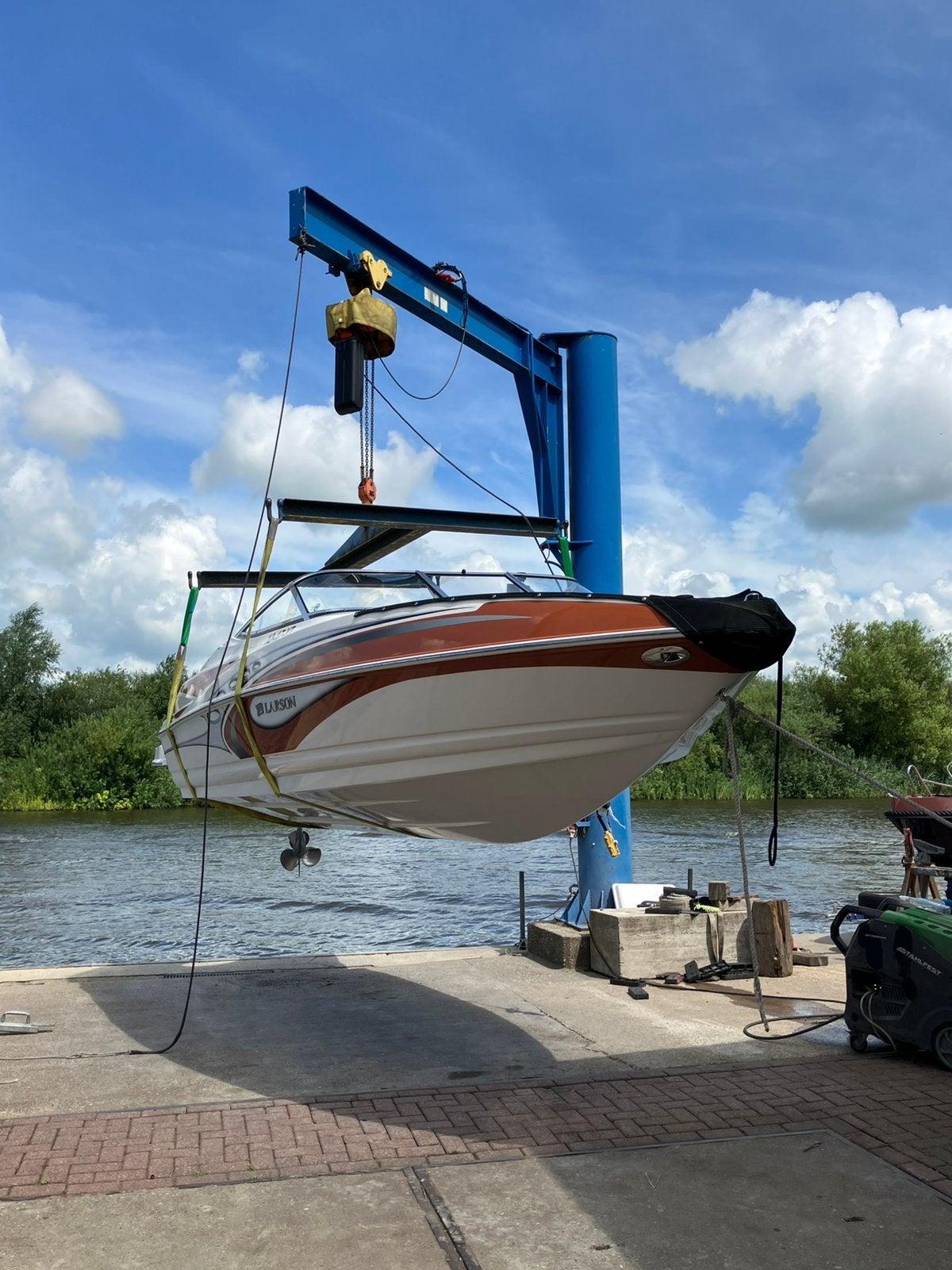 2009 Larson Sensa 206 Volvo Penta GXi 5.0 V8 DuoProp, Ophalen, Overige merken, Gebruikt, Binnenboordmotor