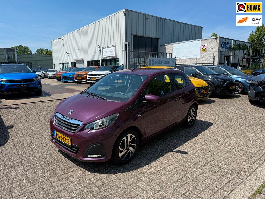 Peugeot 108 1.2 Puretech Allure, Airco, Stoelverwarming Deal, Auto's, Peugeot, Voorwielaandrijving, Stof, Gebruikt, 840 kg