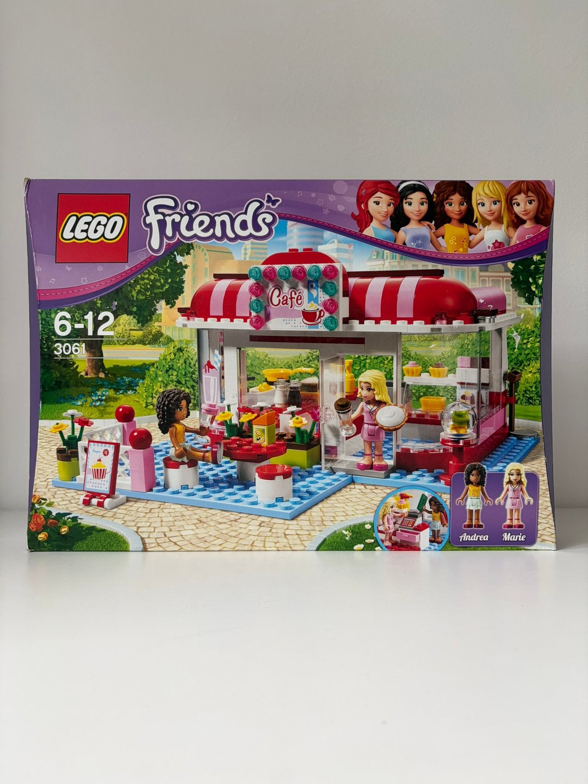 Lego 3061 - Lego Friends Parkcafé - *NIEUW*, Nieuw, Friends, Ophalen of Verzenden, Product.compliance@lego.com