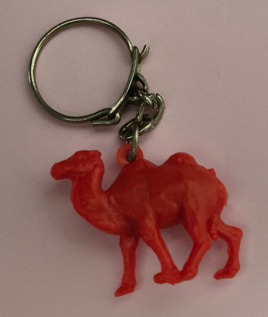 Kameel sleutelhanger, Verzamelen, Sleutelhangers, Zo goed als nieuw, Dier of Natuur, Ophalen of Verzenden