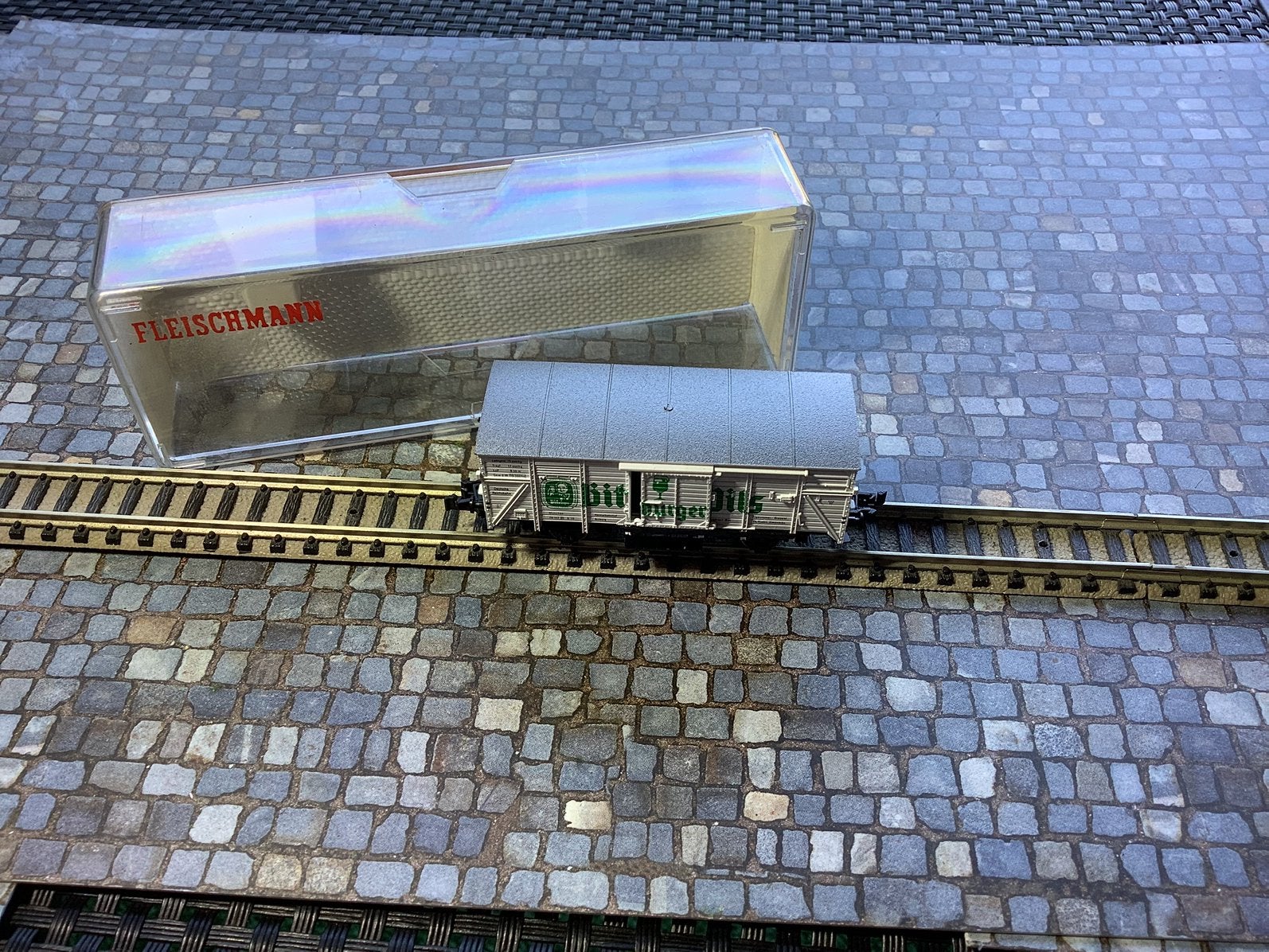 Fleischmann biburger pils n spoor, Gelijkstroom, Fleischmann, Wagon, Ophalen of Verzenden