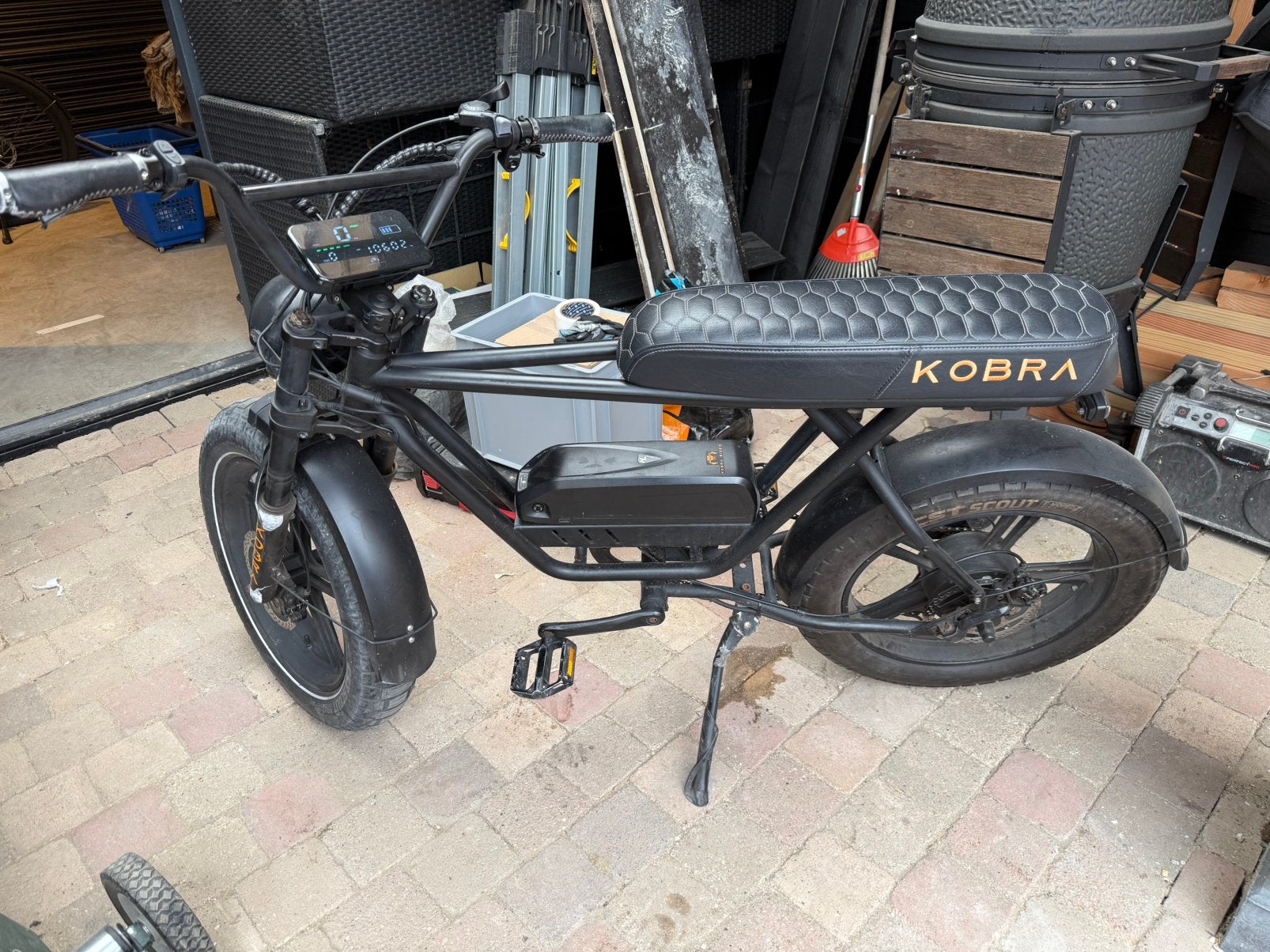 Kobra fatbike, Fietsen en Brommers, Elektrische fietsen, Ophalen, Zo goed als nieuw, Overige merken