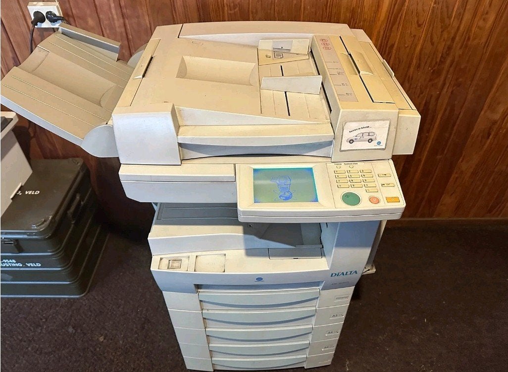 Dialta DI 250 printer kopieerapparaat, Ophalen, Gebruikt, Konica Minolta, Kopieermachine