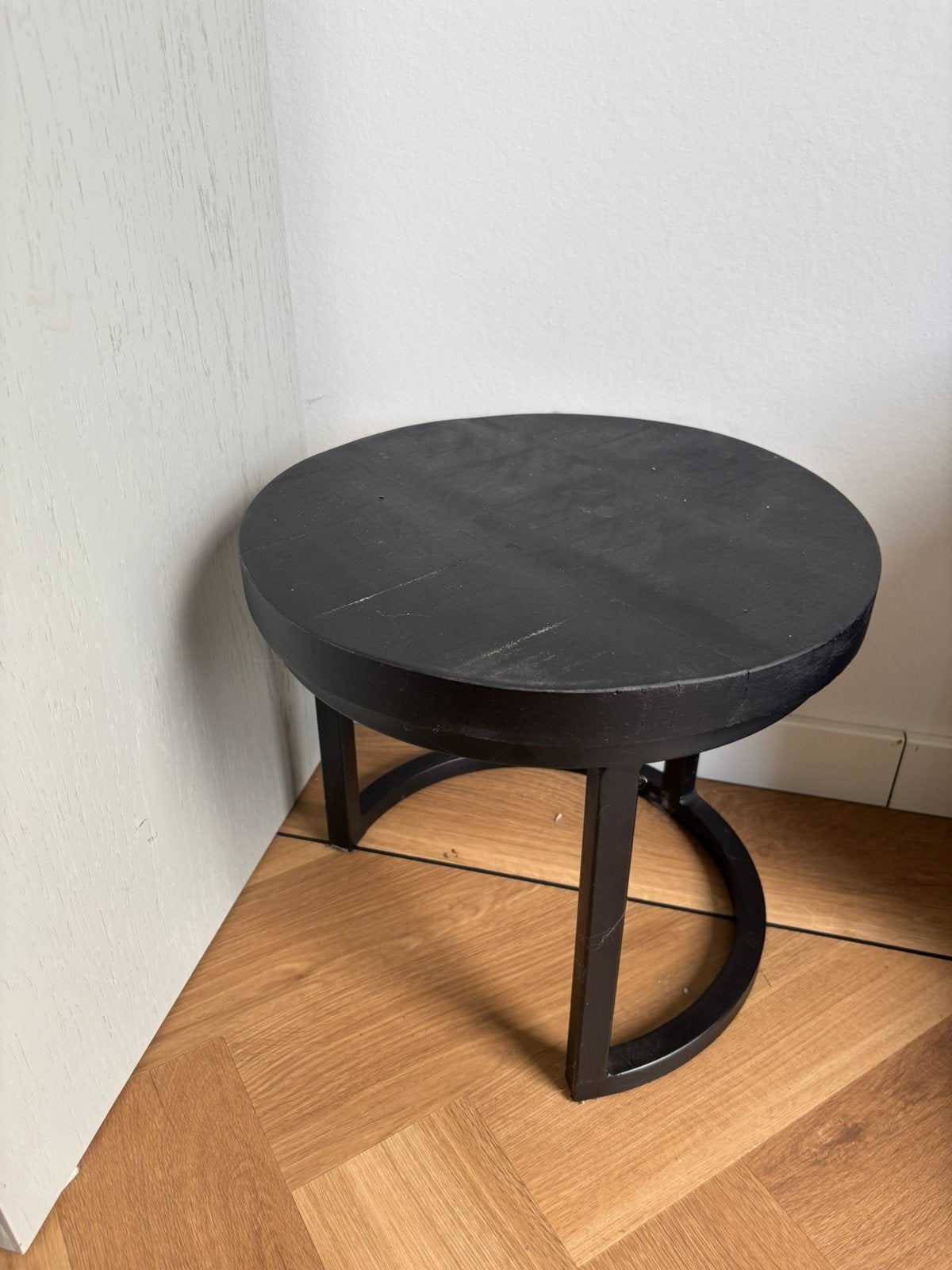 Ronde kleine bijzettafel, Ophalen, Minder dan 50 cm, 50 tot 100 cm, Rond