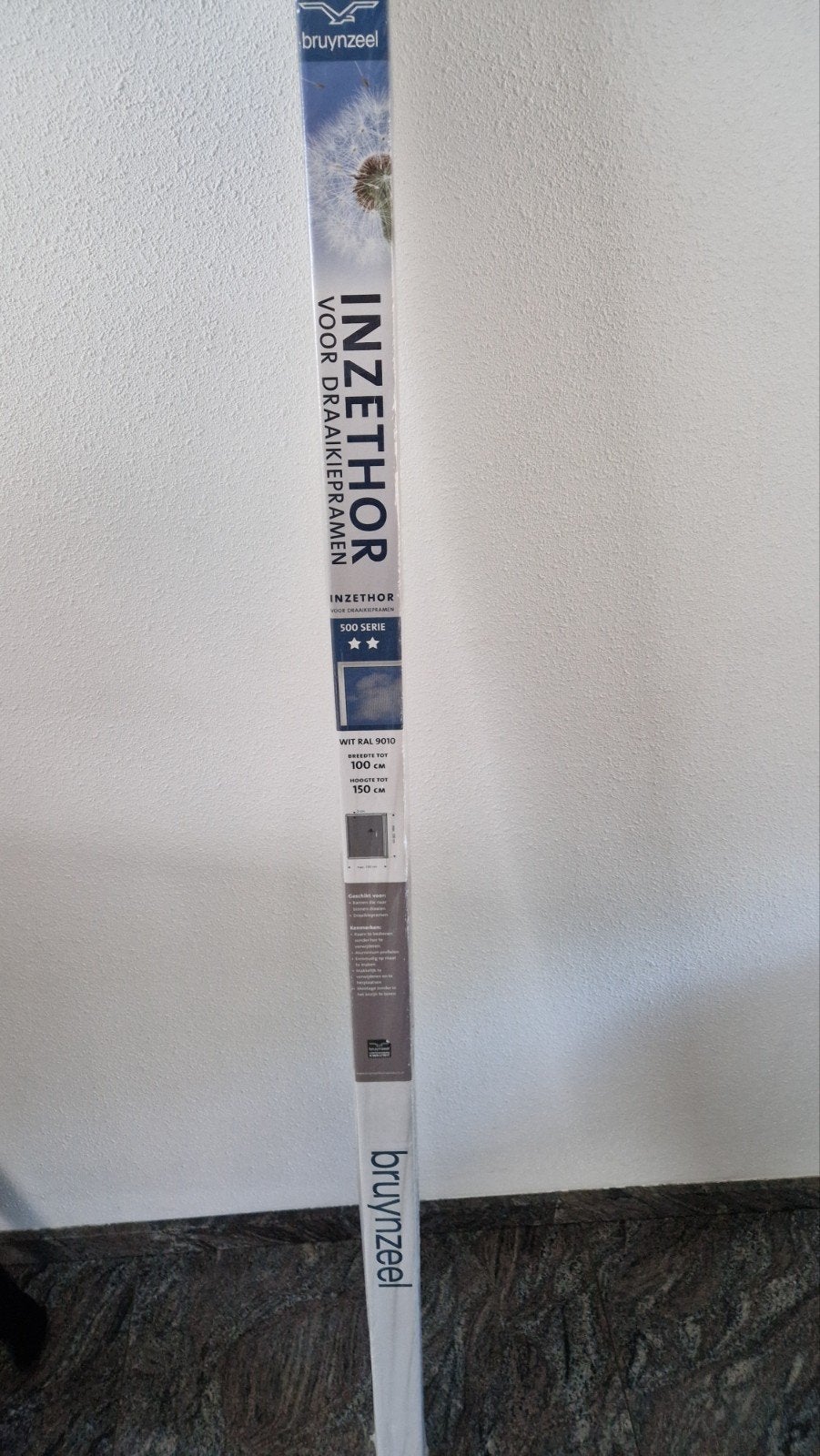 Bruynzeel inzethor raam S500 100x150 cm wit, Doe-het-zelf en Verbouw, Deuren en Horren, Ophalen, 80 tot 100 cm, Overige typen