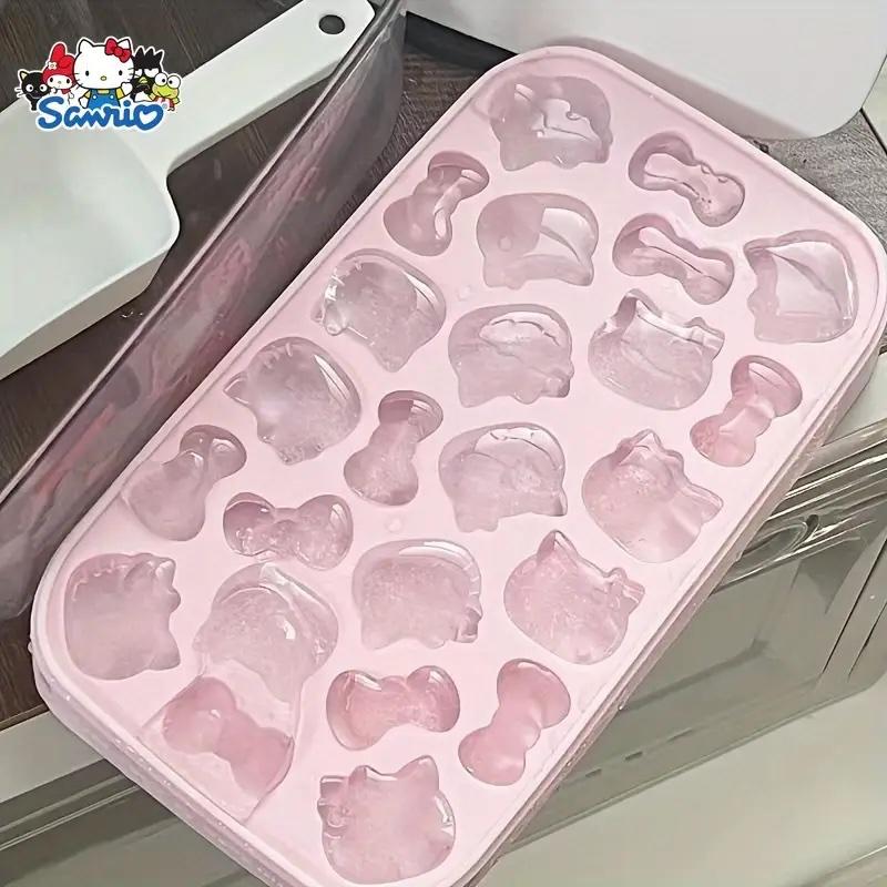 Hello Kitty siliconen ijsblokjesvorm, Overige typen, Ophalen of Verzenden, Nieuw, Roze