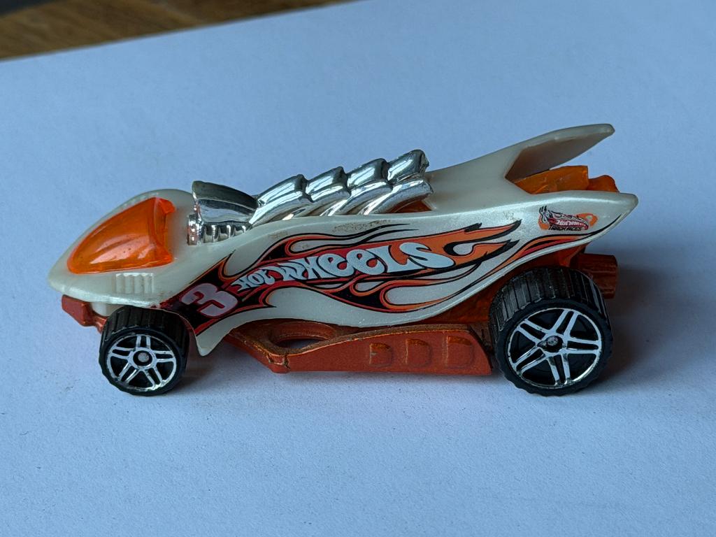 Hot Wheels speelgoed auto, Turbo Flame, Ophalen of Verzenden, Gebruikt, Handmatig, Hot Wheels