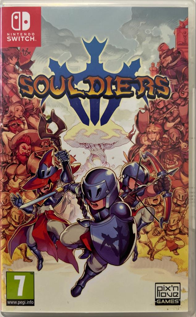 Souldiers - Nintendo Switch, LTR, Limited Run Games, 1 speler, Ophalen of Verzenden, Zo goed als nieuw, Role Playing Game (Rpg)
