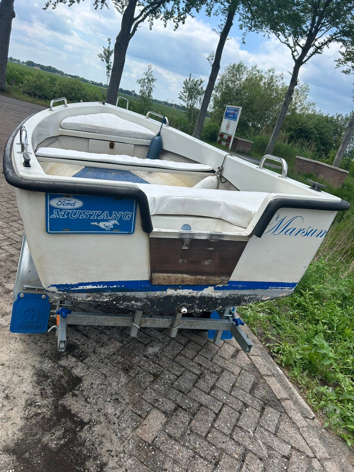 Polyester Boot, Watersport en Boten, Ophalen, Gebruikt