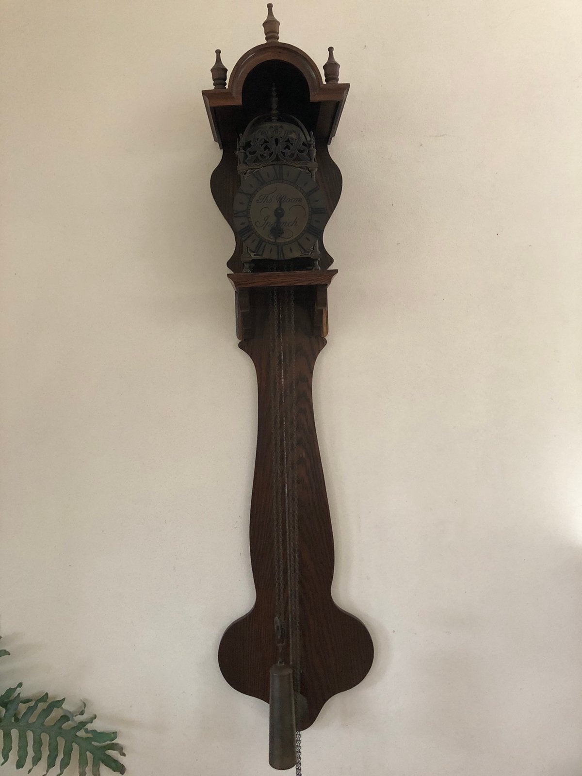 Ipswitch Engelse lantaren klok met kast, Antiek en Kunst, Ophalen
