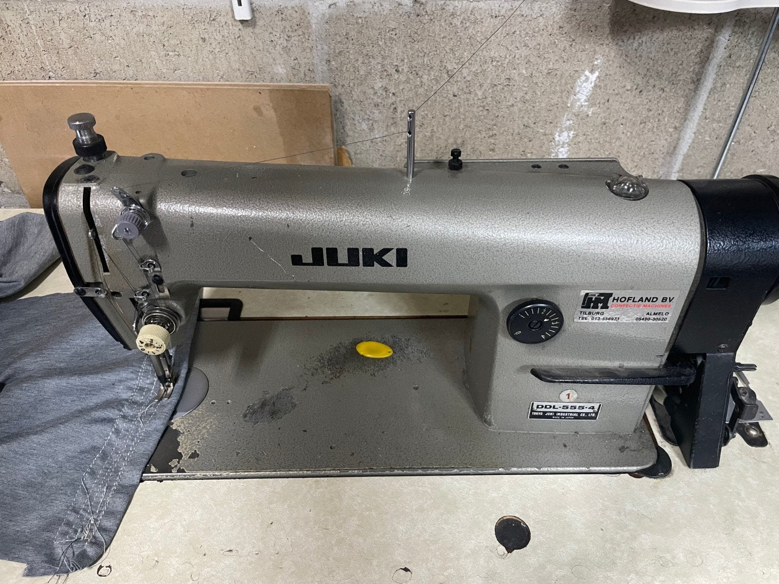 Juki DDL-555-4 Industriële Naaimachine - Zo goed als nieuw, Overige merken, Ophalen of Verzenden, Industrieel, Naaimachine