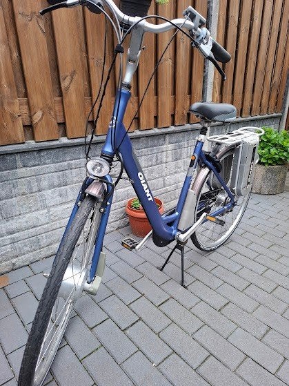 GIANT TWIST 1.0 HYBRID POWER ASSIST ELEKTRISCHE DAMESFIETS, Ophalen, Minder dan 30 km per accu, Gebruikt, Giant