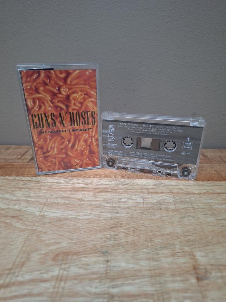 Guns N' Roses - The Spaghetti Incident? Cassette, Gebruikt, 1 bandje, Ophalen of Verzenden, Origineel