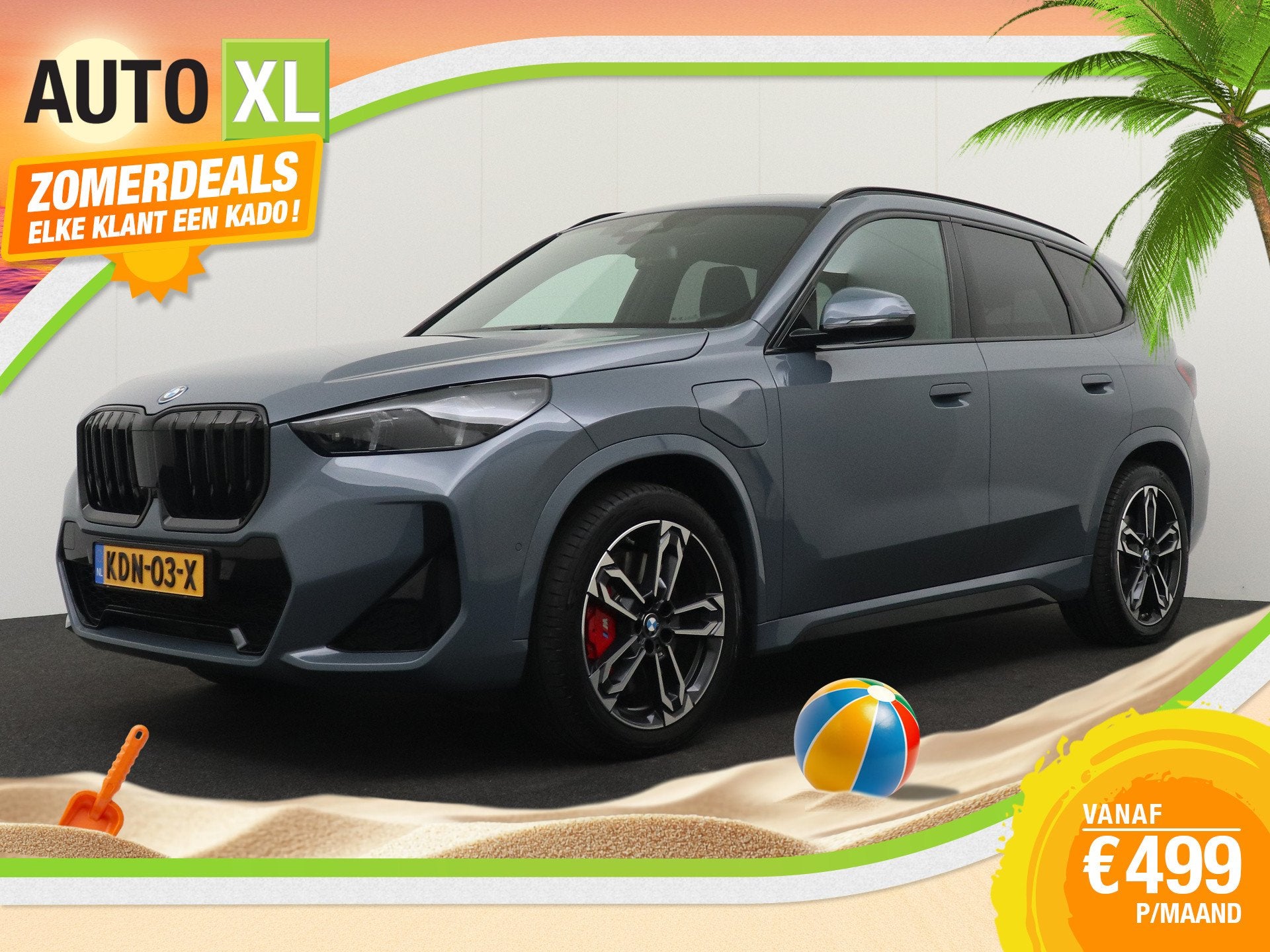 BMW X1 xDrive30e 326 PK M-Sport Pro Pano-dak Elek.Trekhaak H, Dealer onderhouden, Origineel Nederlands, Bedrijf, Hybride Elektrisch/Benzine