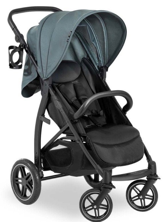 Hauck Rapid 4D Wandelwagen - Jungle Green kinderwagen, Verstelbare duwstang, Zo goed als nieuw, Ophalen, Kinderwagen