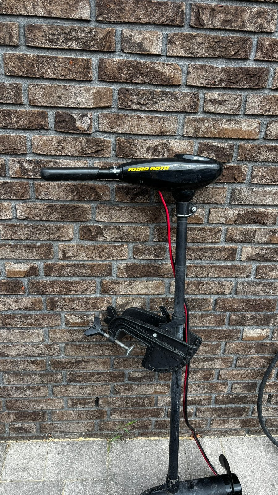 Minn Kota Endura 40 lbs elektomotor met accu, Ophalen, Overige typen, Zeilboot of Motorboot