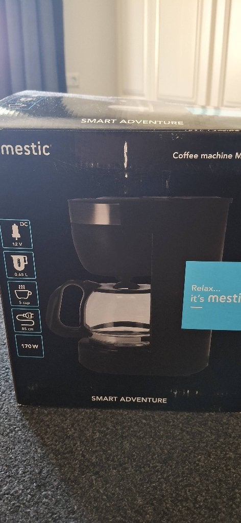 Camping koffiezetapparaat, Caravans en Kamperen, Ophalen, Zo goed als nieuw