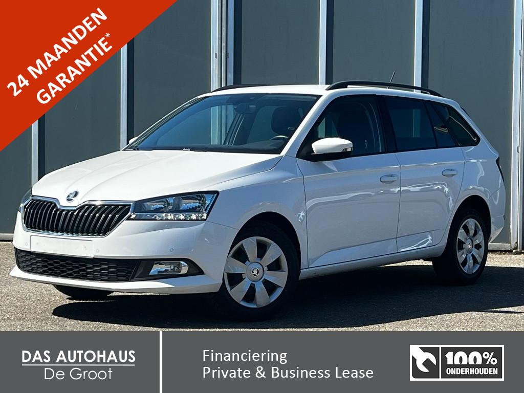 Skoda Fabia Combi 1.0TSI 95pk DSG Ambition | Cruise | Climat, Auto's, Automaat, 12 maanden, Stof, Gebruikt