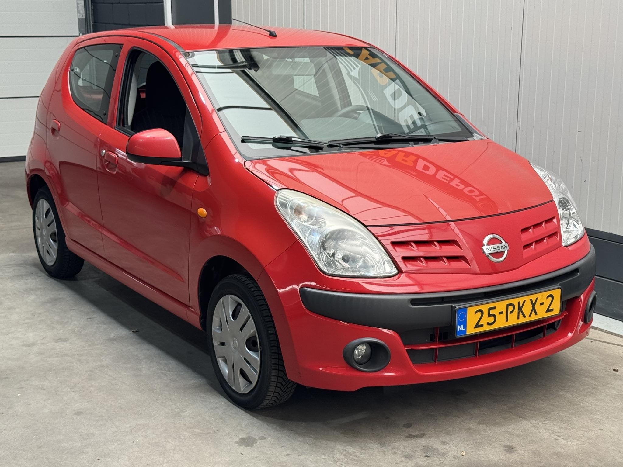 Nissan Pixo 1.0 Visia Zeer Netjes Vol Jaar APK 4 Deurs, Auto's, Nissan, Voorwielaandrijving, Euro 5, Stof, Gebruikt