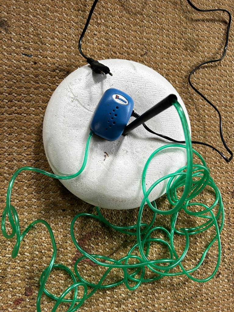 Ijsvrijhouder voor vijver van AboutKoi., Tuin en Terras, Ophalen of Verzenden, Zo goed als nieuw