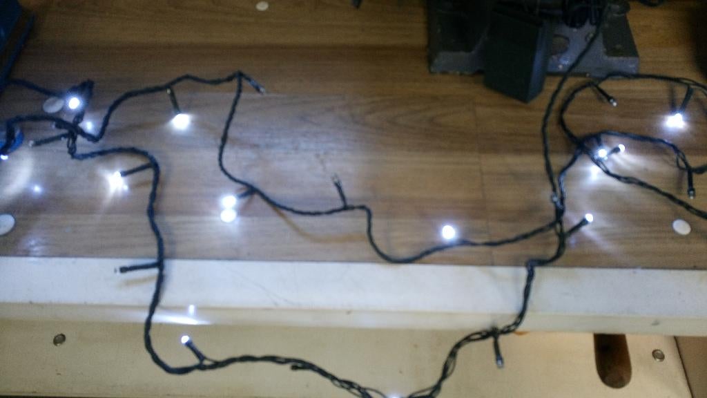 Kerstverlichting led 2x 40 stuks zgan zie alle foto,s, Ophalen of Verzenden, Zo goed als nieuw