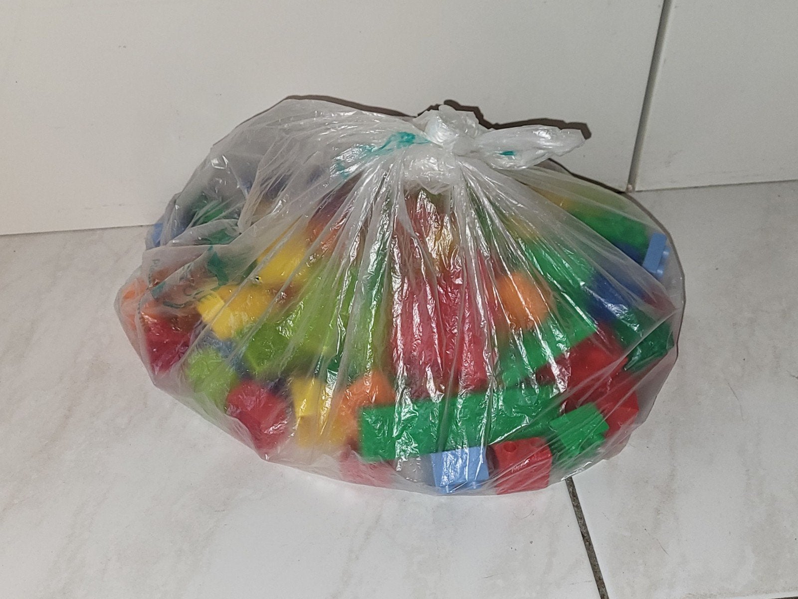 Duplo set met 100 stenen, Gebruikt, Ophalen of Verzenden, Duplo, Duplo