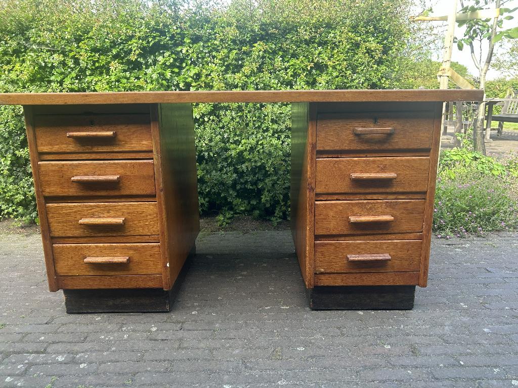 bureaus, Huis en Inrichting, Bureaus, Ophalen, Demontabel, Gebruikt, Hout