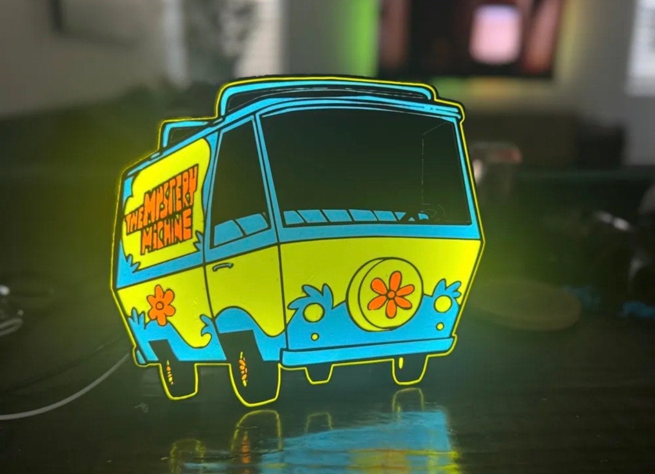 Scooby Doo Mystery Machine LED Lamp - Nieuw, Verzenden, Nieuw, Tv, Gebruiksvoorwerp