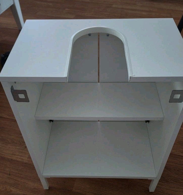 IKEA NYSJÖN Kastje 50x32x65 cm - Wit Badkamerkastje, Ophalen