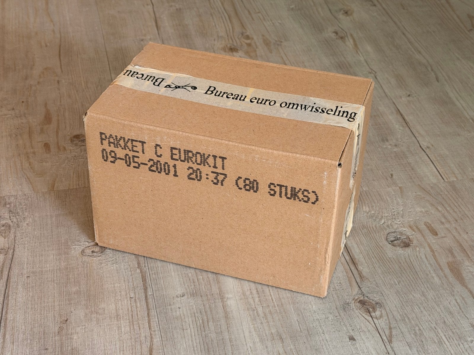 Eurokit Zalmkit overdoos 80st voor de echte verzamelaar!, Ophalen, Overige landen, Overige waardes, Setje