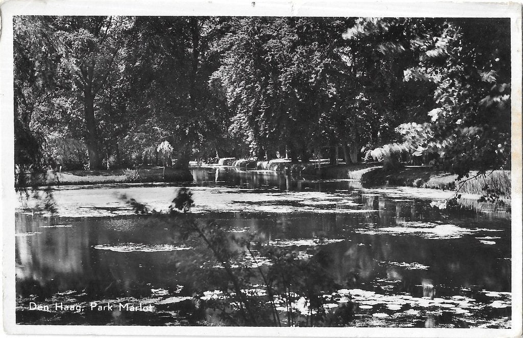 AK Den Haag - Park Marlot, Verzenden, 1940 tot 1960, Gelopen, Zuid-Holland