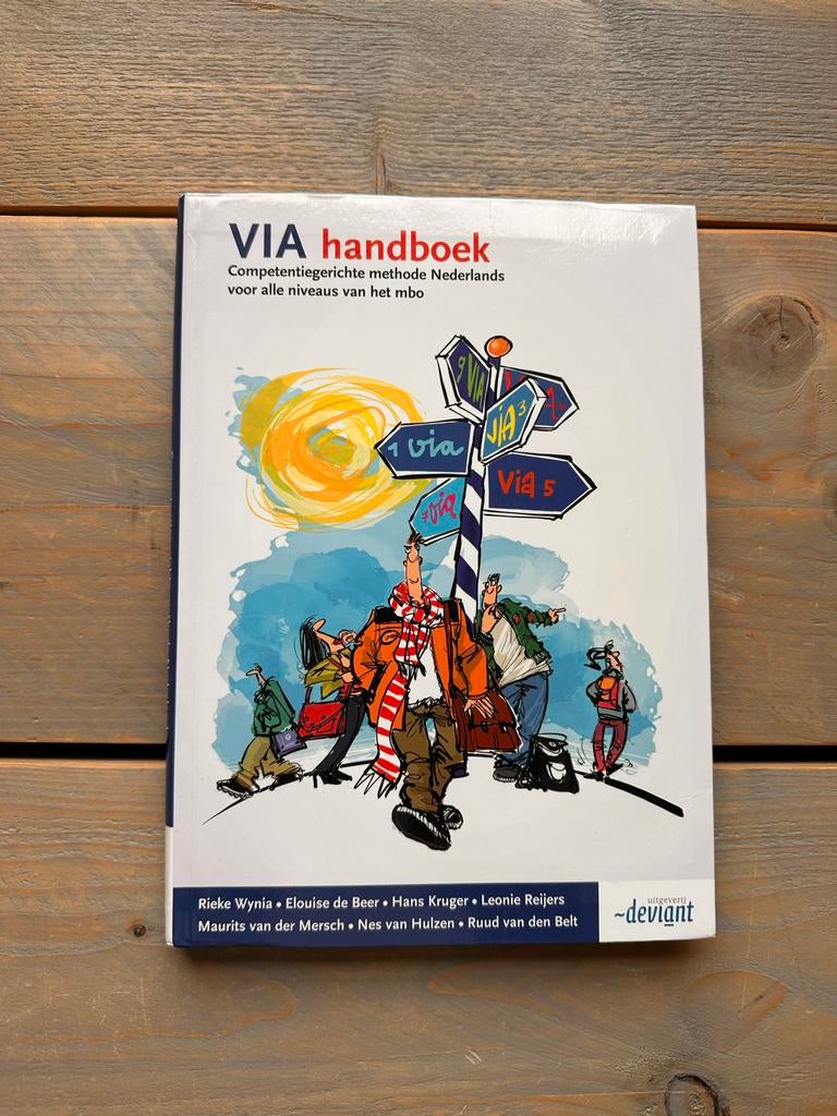 VIA Handboek MBO Nederlands, Boeken, Ophalen of Verzenden, Zo goed als nieuw, MBO