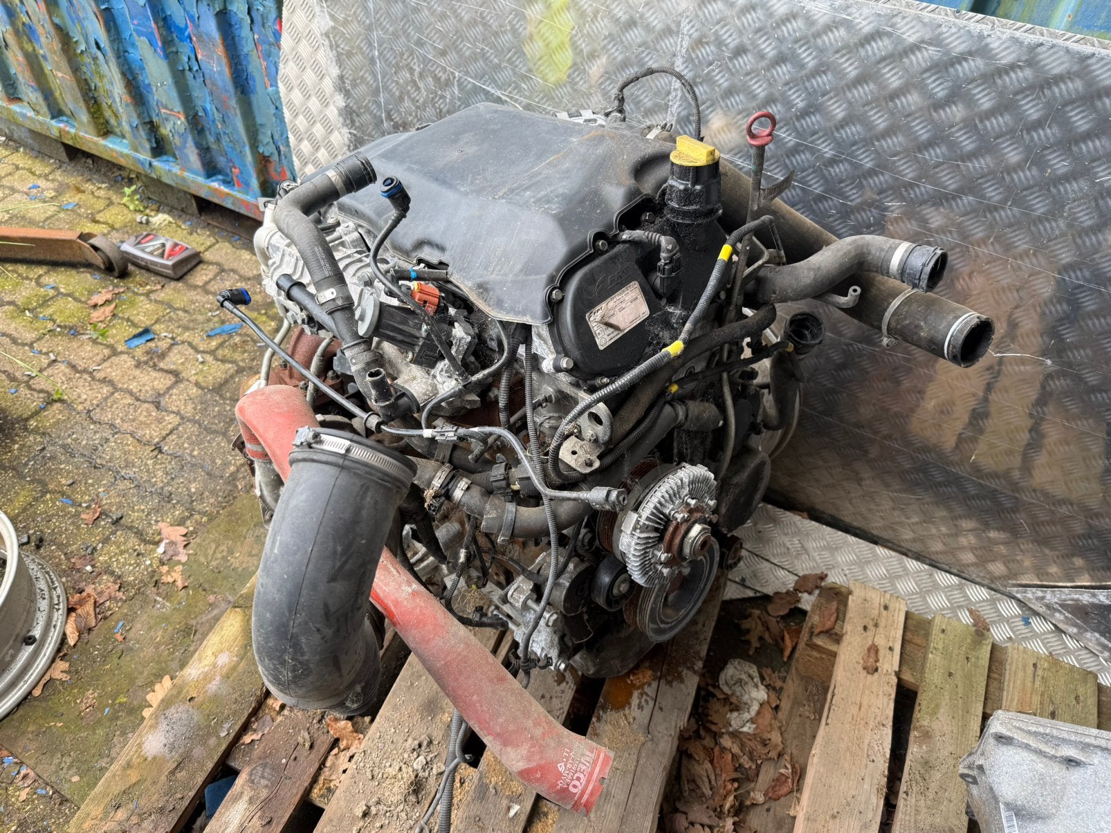 Iveco Daily 3.0 F1CFL4117 Motor + Automaatbak (2021), Ophalen, Gebruikt, Overige automerken