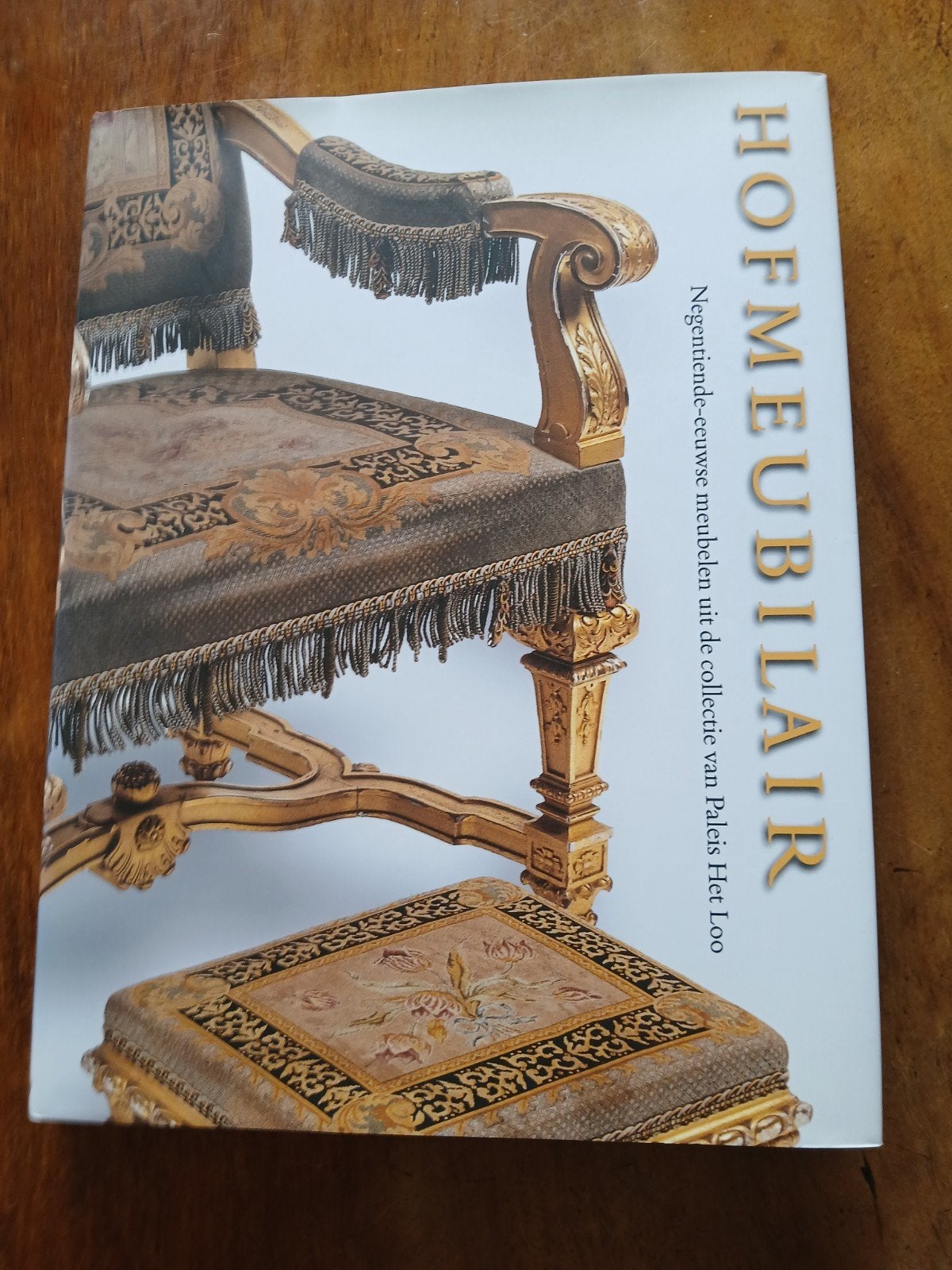 WD015  Hofmeubilair: 19e-eeuwse meubelen Paleis Het Loo, Ophalen of Verzenden, Zo goed als nieuw, Onbekend, Nederland