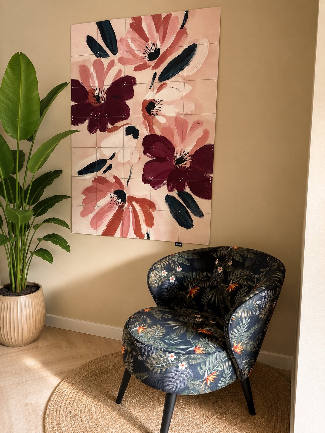 Woood fauteuil - als nieuw, Huis en Inrichting, Fauteuils, Ophalen, Minder dan 75 cm, Zo goed als nieuw, Stof