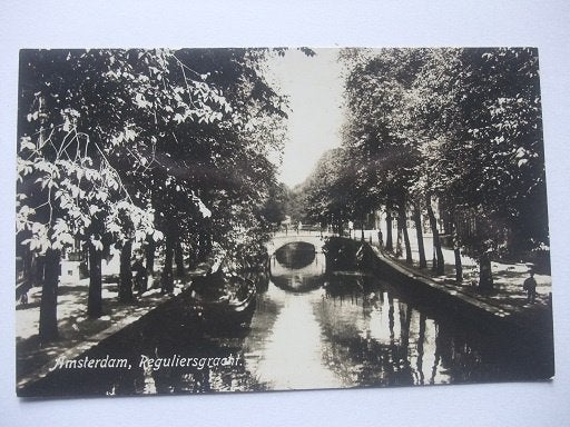 P335 Amsterdam - Reguliersgracht - 1924, Verzenden, 1920 tot 1940, Gelopen, Noord-Holland