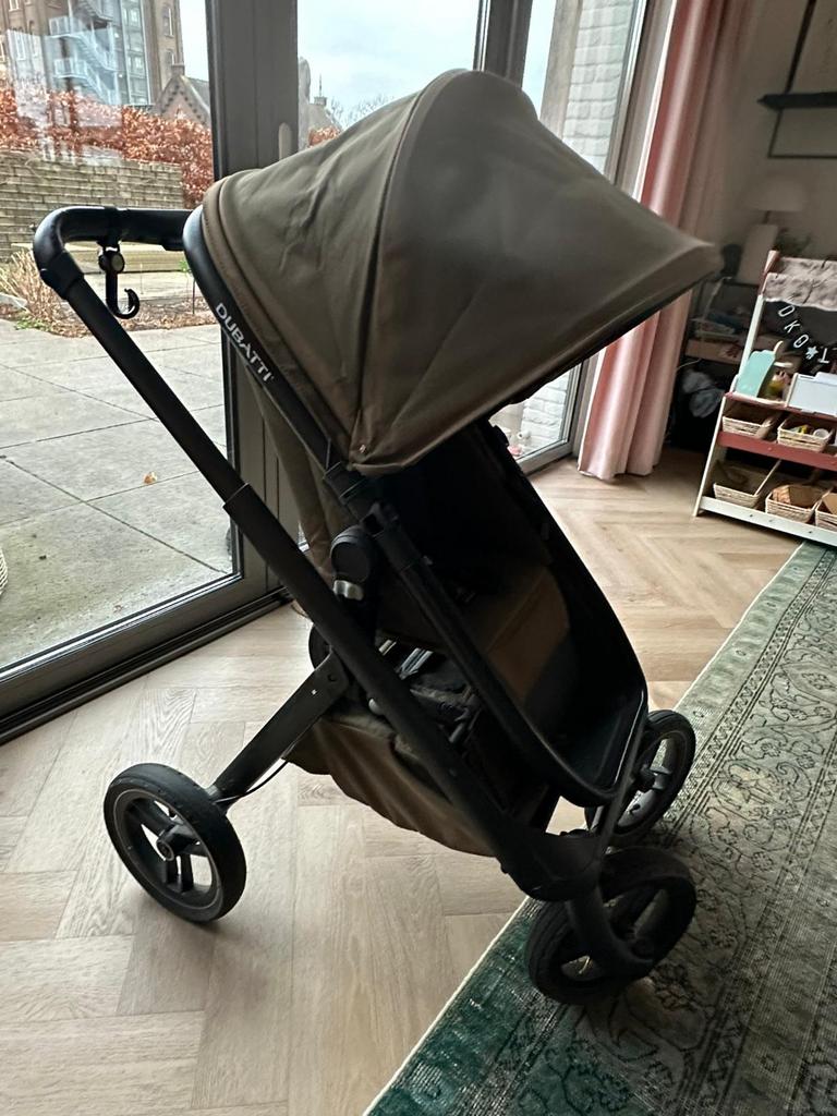 Dubatti kinderwagen compleet met bon en boekjes, Ophalen, Gebruikt, Kinderwagen, Overige merken