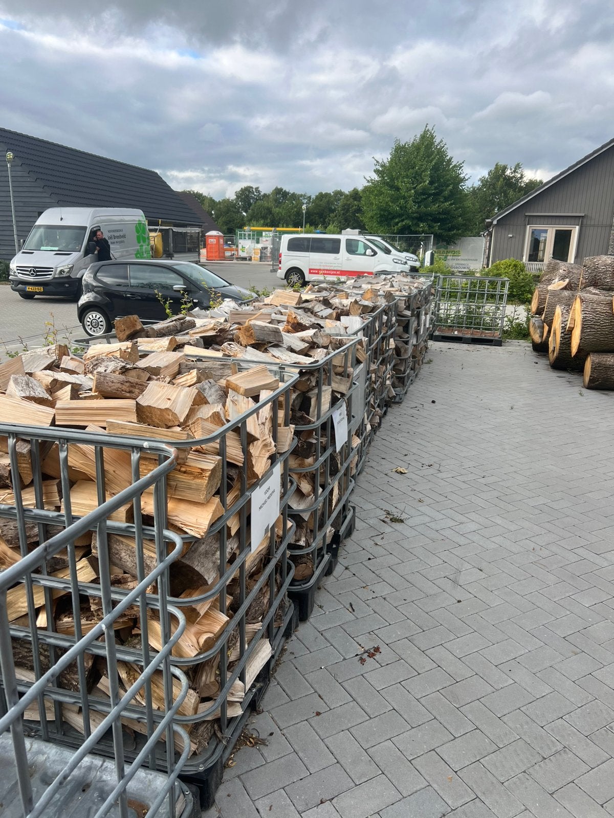 Haardhout, Tuin en Terras, 6 m³ of meer, Ophalen, Overige houtsoorten, Blokken