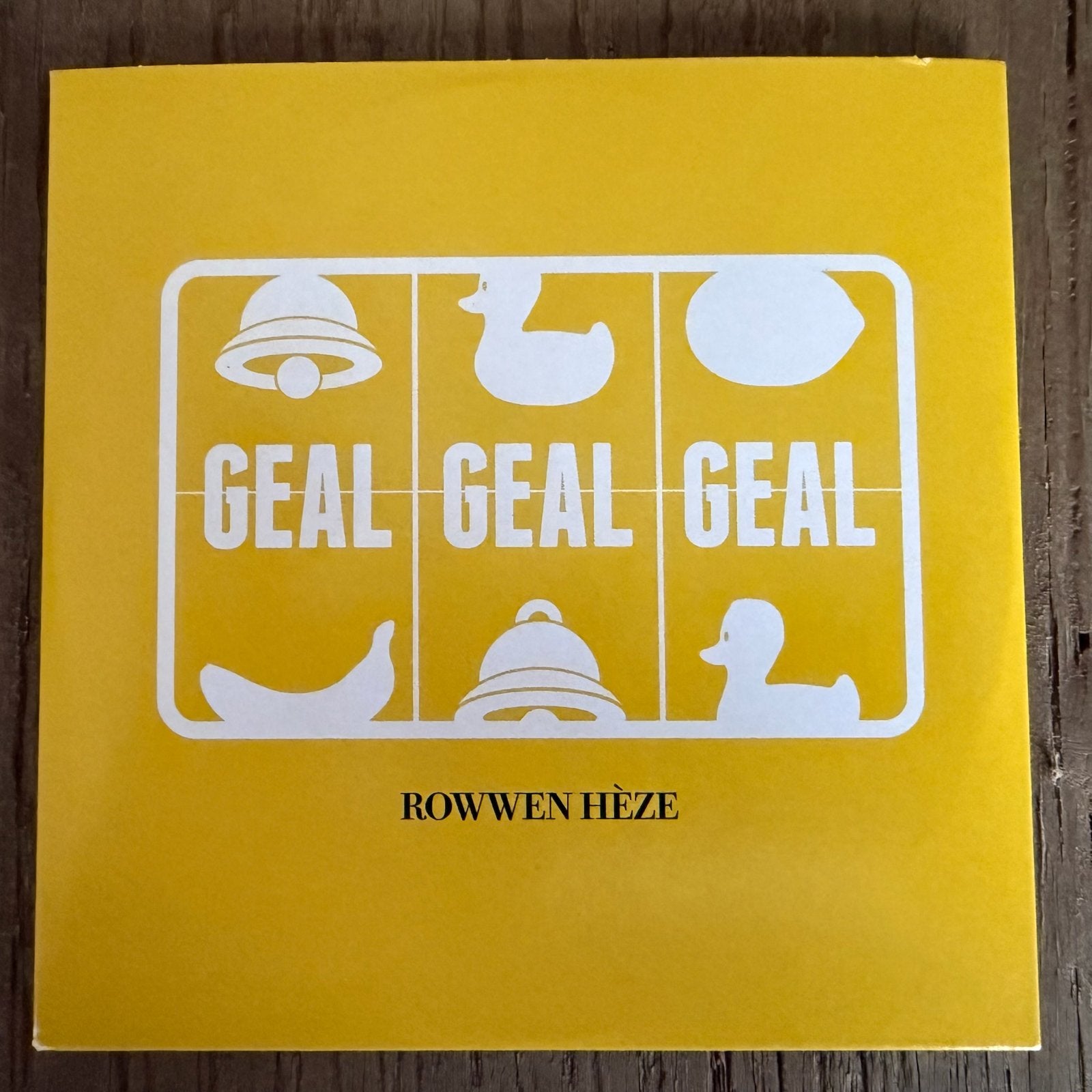 Rowwen Hèze - Geal CD Single (Limited Edition), Ophalen of Verzenden, Pop, Single, Promo