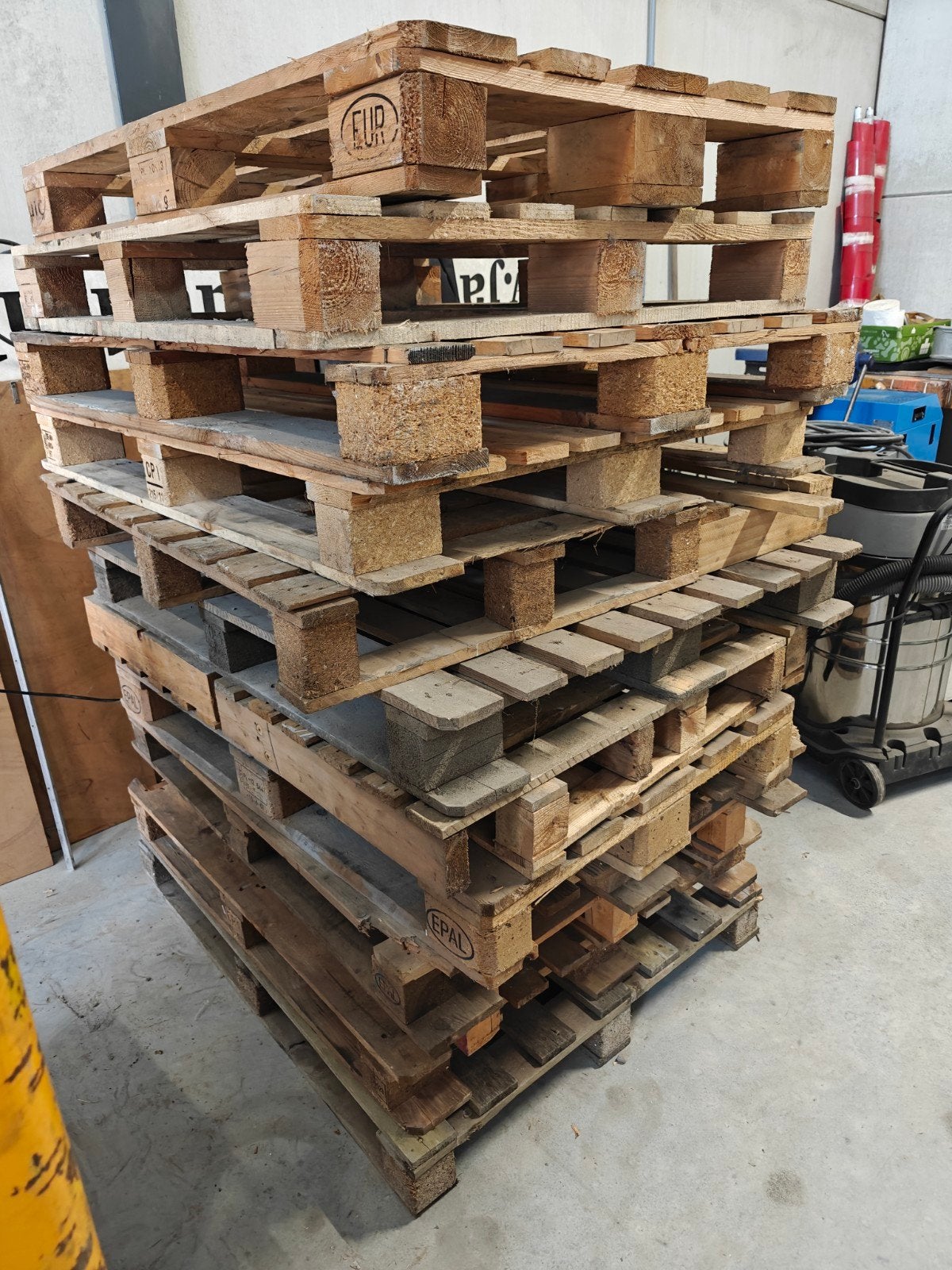 partij houten pallets. gratis ophalen., Minder dan 3 m³