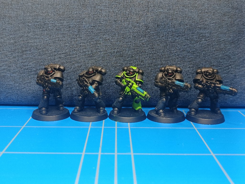Warhammer 40k Primaris Hellblasters, Gebruikt, Warhammer, Ophalen of Verzenden, .