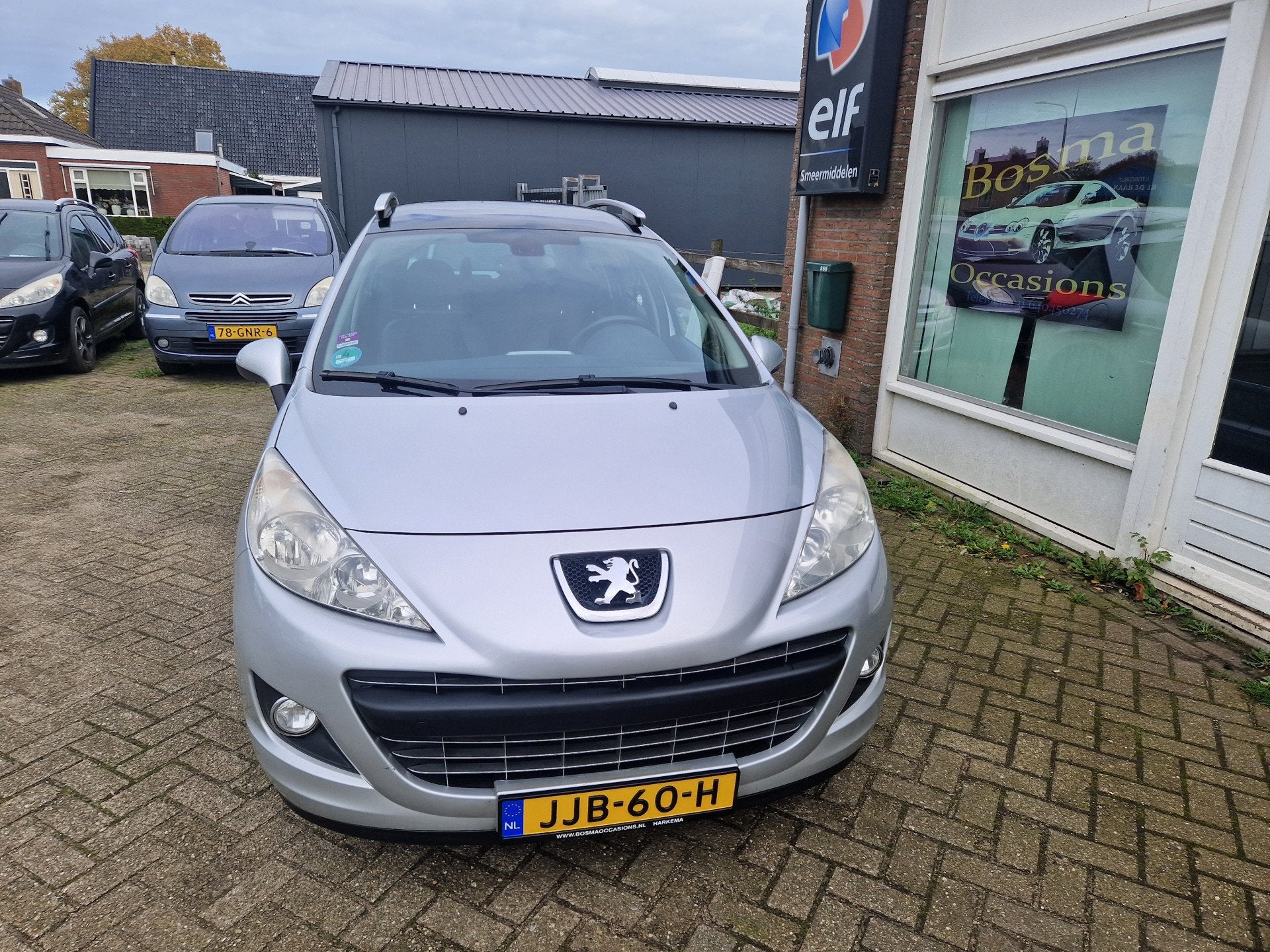 Peugeot 207 Station 1.6-16V "Sportium" Pano-dak - Stoelverwa, Auto's, Voorwielaandrijving, Euro 5, Gebruikt, Zwart