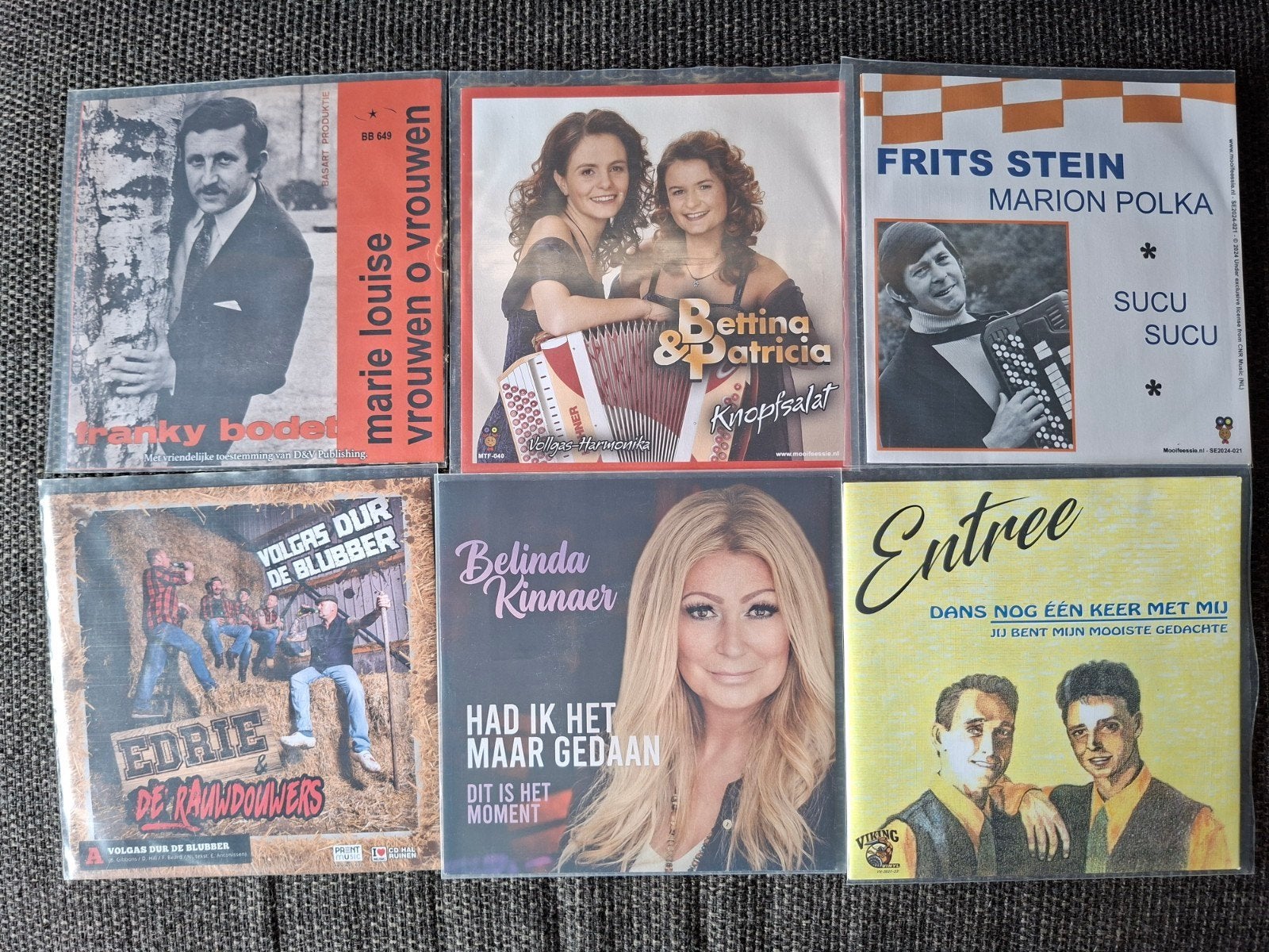 Nieuw vinyl uitzoeken 14 euro per stuk, Ophalen of Verzenden, Nieuw in verpakking, Overige formaten, Levenslied of Smartlap