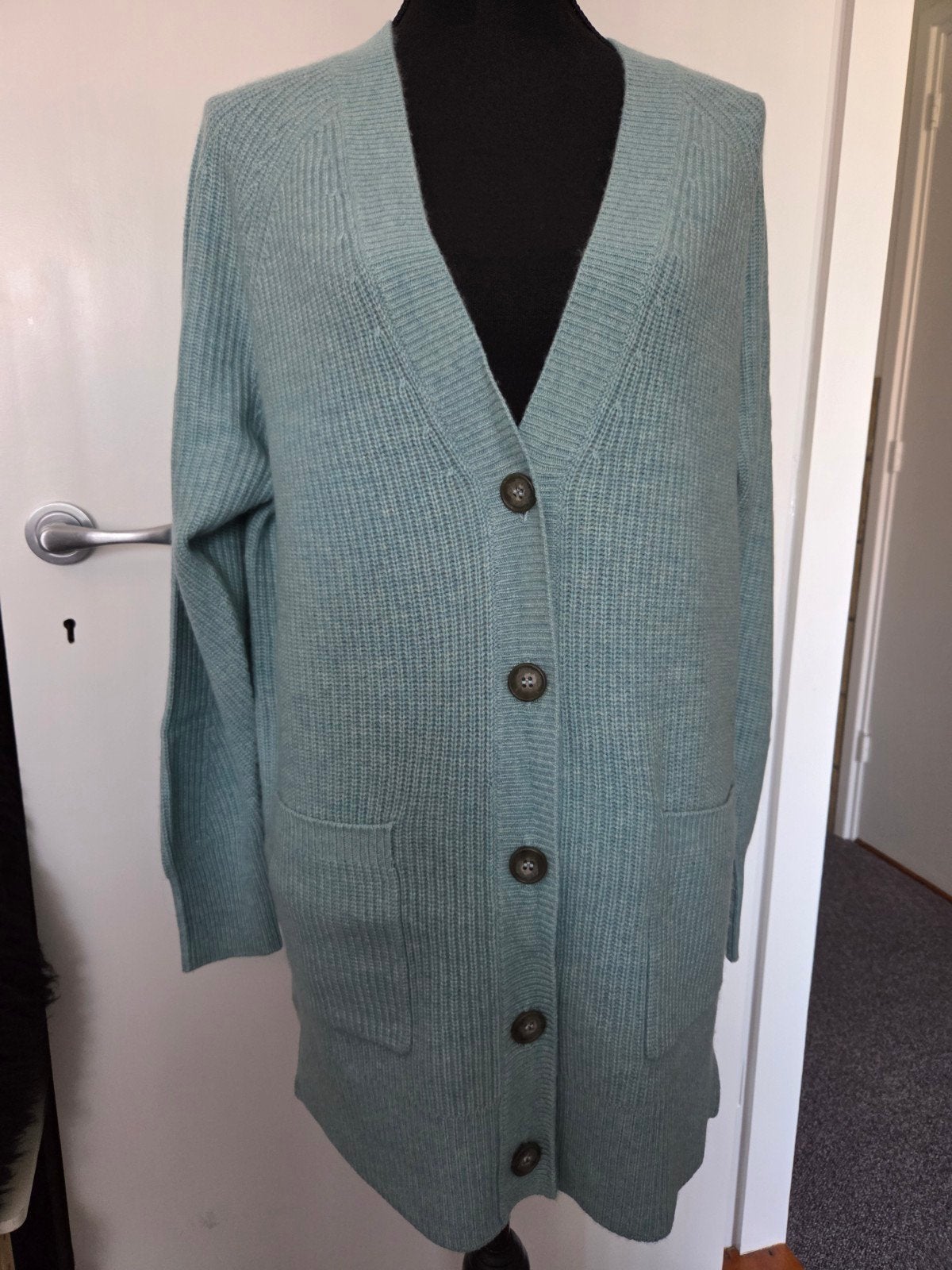 Repeat zeegroen (jade) wollen/cashmere vest maat 40 (40/42), Verzenden, Nieuw, Groen, Maat 38/40 (M)