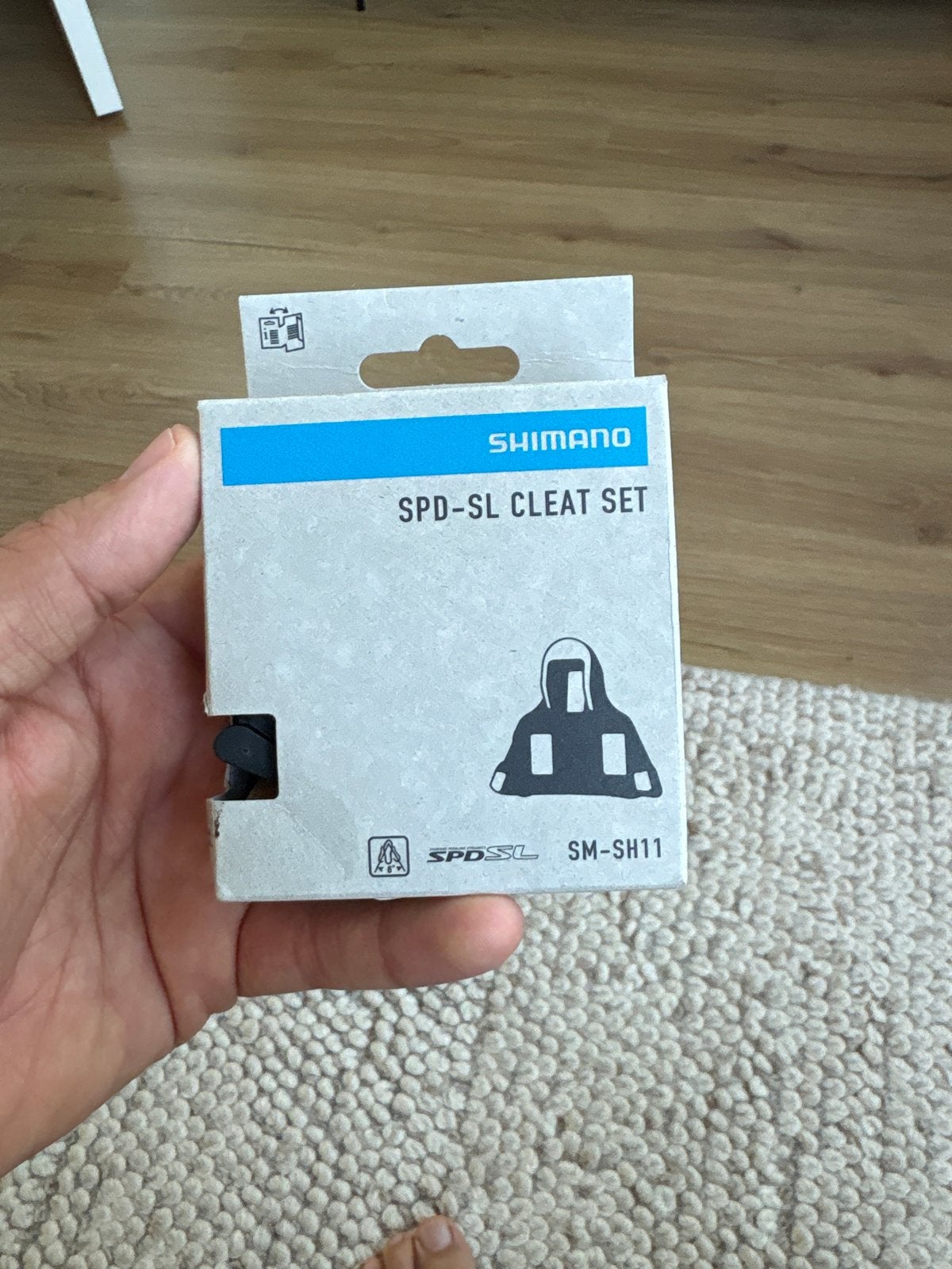 Shimano SPD-SL Cleat Set SM-SH11 (splinternieuw), Fietsen en Brommers, Fietsonderdelen, Crankstel of Pedalen, Ophalen of Verzenden